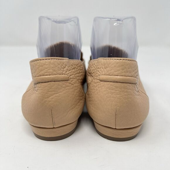 Vionic Noah Flats Womens 9.5 Tan Slip-On Pointed Toe Tumbled Leather - Picture 6 of 11